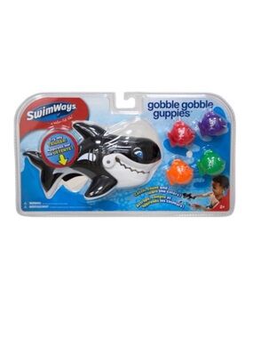 New SwimWays Gobble Gobble Guppies Pool/ Bath Toy Educational Water Toy Ages 2+